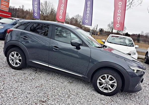 Mazda CX-3 cena 59900 przebieg: 93000, rok produkcji 2016 z Bolków małe 529